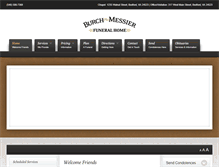 Tablet Screenshot of burch-messier.com